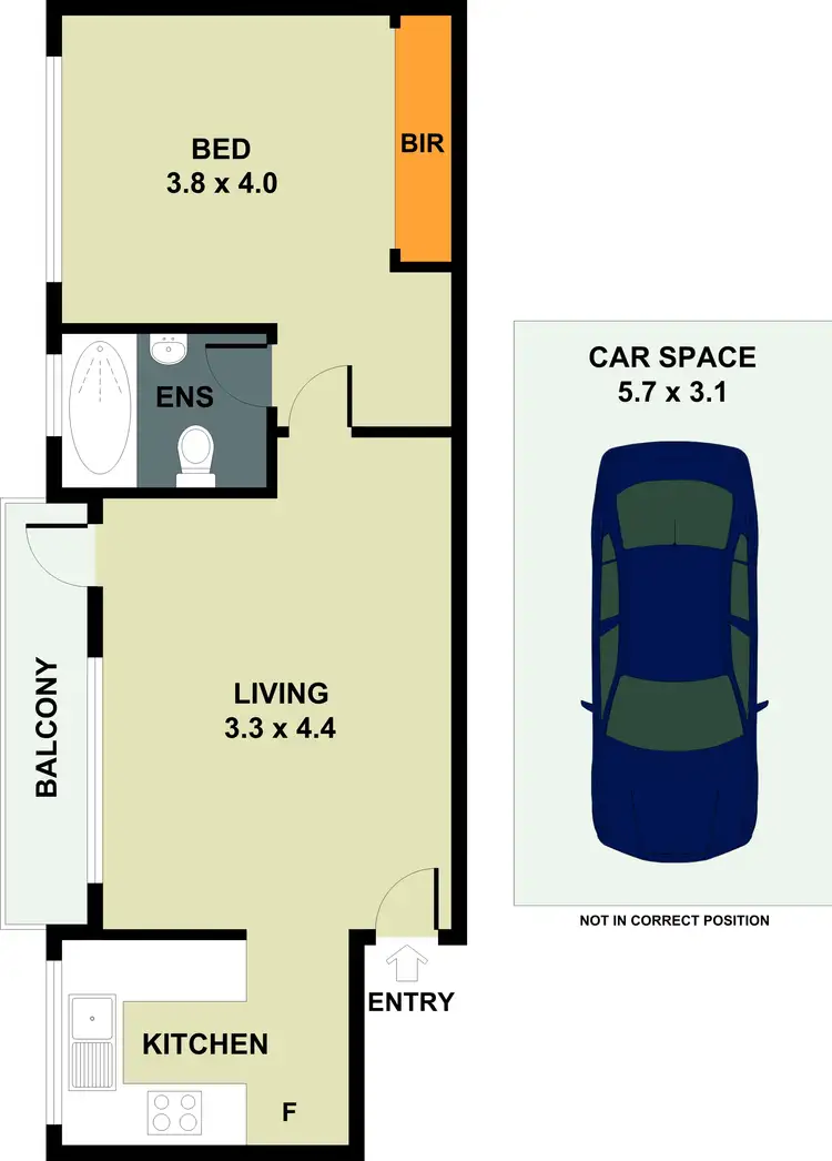 Floorplan of Homely unit listing, 5/18 Wigram Street, Harris Park NSW 2150