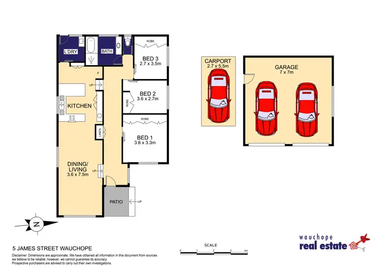 Floorplan of Homely house listing, 5 James Street, Wauchope NSW 2446
