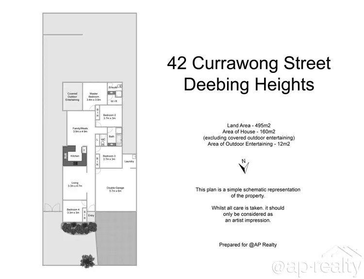 Floorplan of Homely house listing, 42 Currawong Street, Deebing Heights QLD 4306