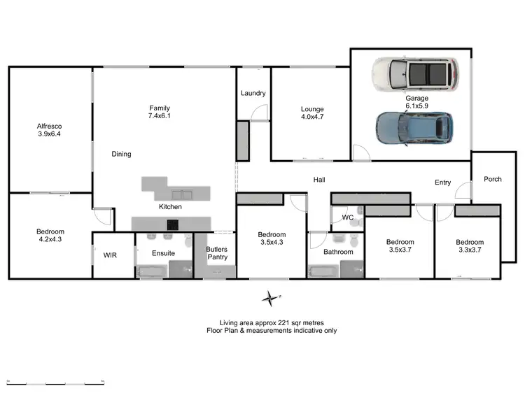 Floorplan of Homely house listing, 3 Stevenson Way, Orange NSW 2800