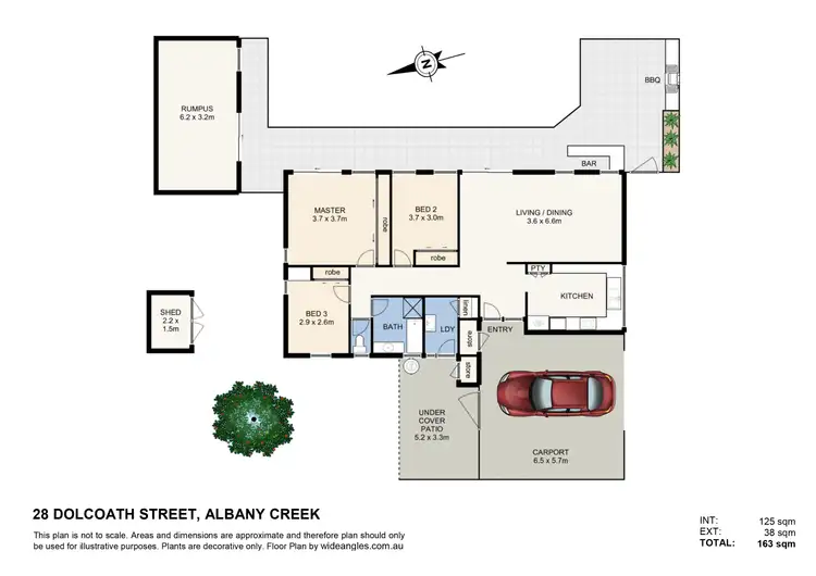 Floorplan of Homely house listing, 28 Dolcoath Street, Albany Creek QLD 4035