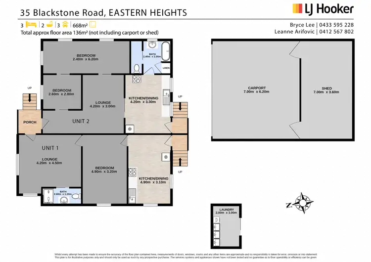 Floorplan of Homely house listing, 35 Blackstone Road, Eastern Heights QLD 4305