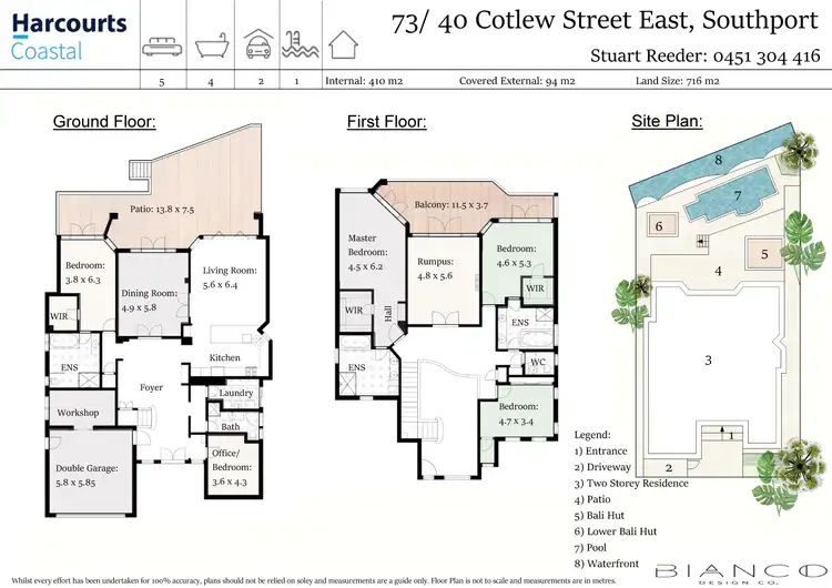 Floorplan of Homely house listing, 73/40 Cotlew Street East, Southport QLD 4215