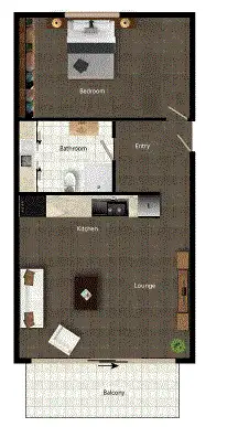 Floorplan of Homely unit listing, 21A/13-17 Uriarra Road, Crestwood NSW 2620