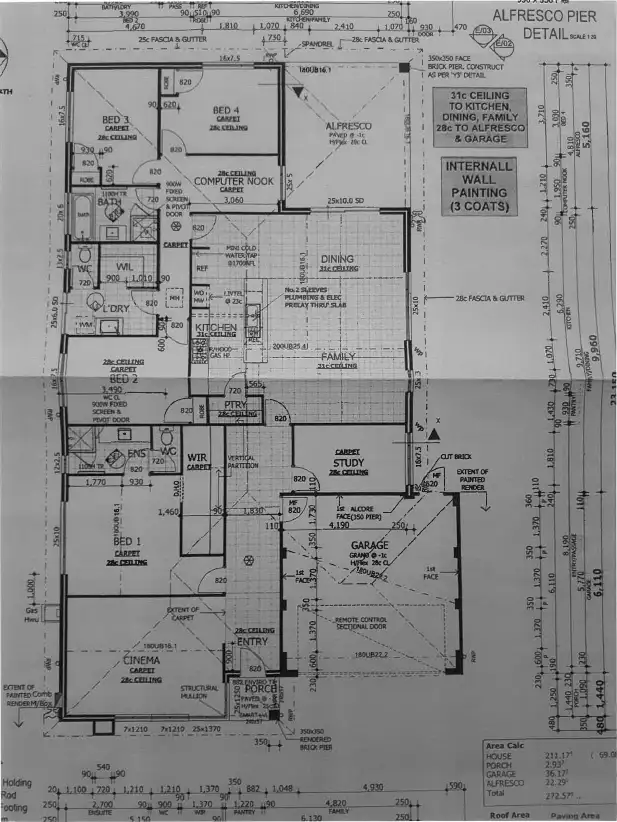 Floorplan of Homely house listing, 31 Columbia Crescent, Alkimos WA 6038