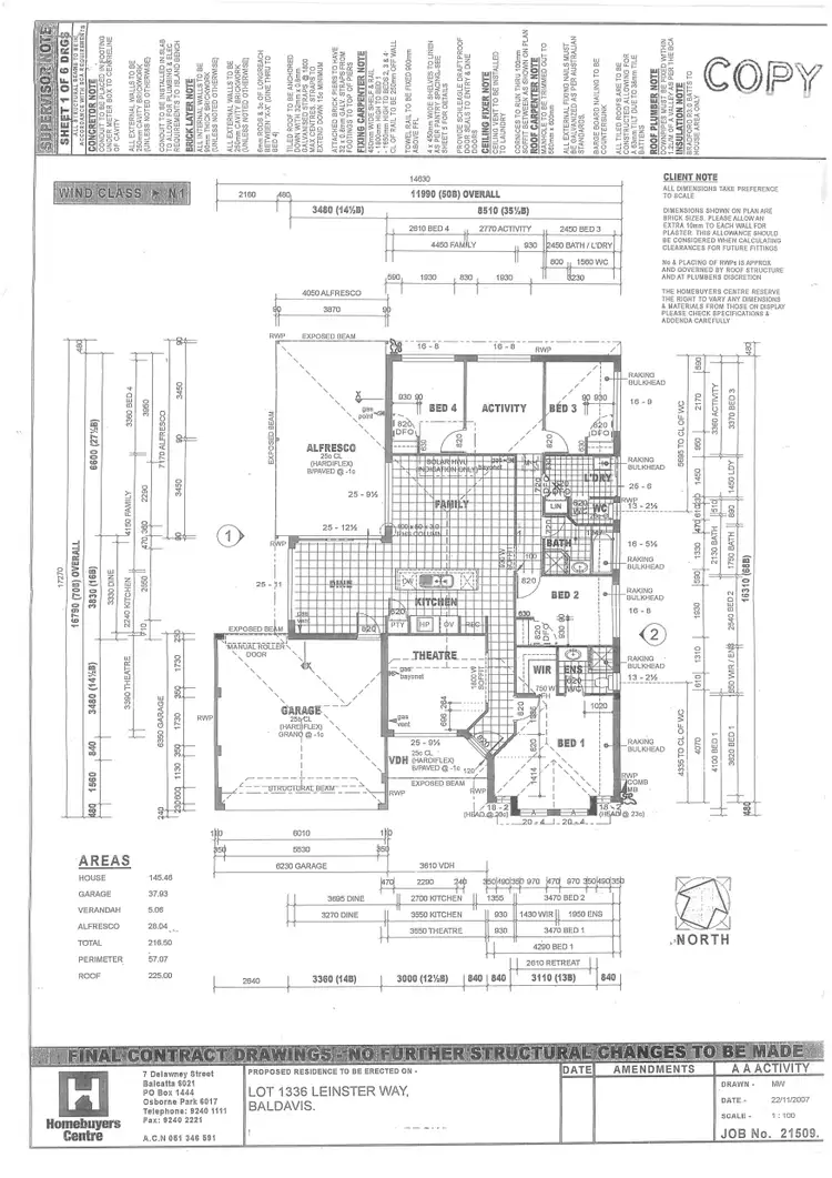 Floorplan of Homely house listing, 3 Leinster Way, Baldivis WA 6171