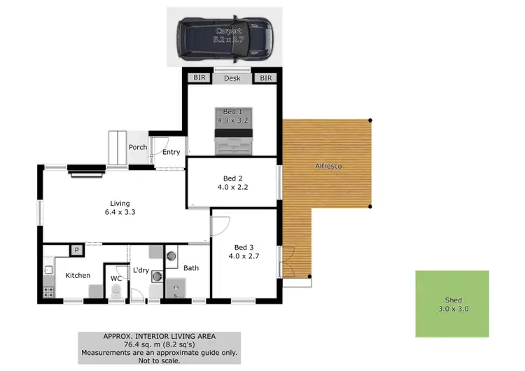 Floorplan of Homely house listing, 50 Elm Street, Wodonga VIC 3690