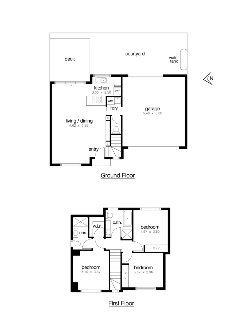 Floorplan of Homely unit listing, 2/23 Edward Avenue, Altona North VIC 3025
