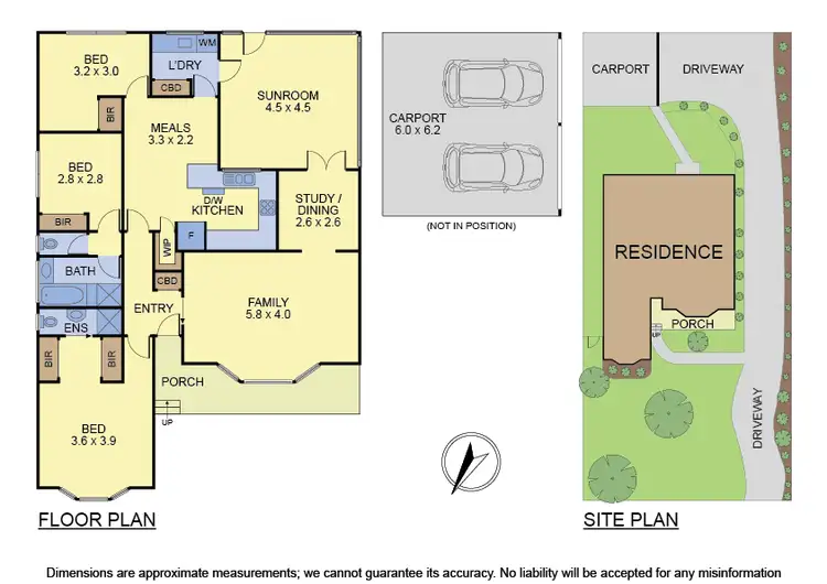 Floorplan of Homely house listing, 4 Dennis Street, Croydon VIC 3136