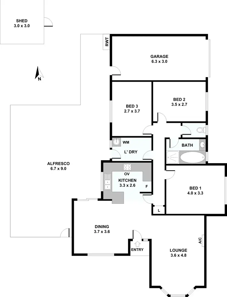 Floorplan of Homely house listing, 30 Phillip Street, Tanunda SA 5352