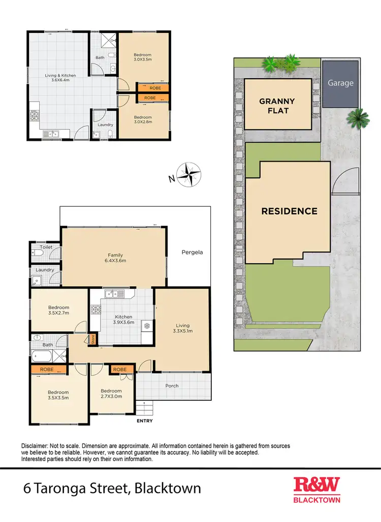 Floorplan of Homely house listing, 6 Taronga Street, Blacktown NSW 2148