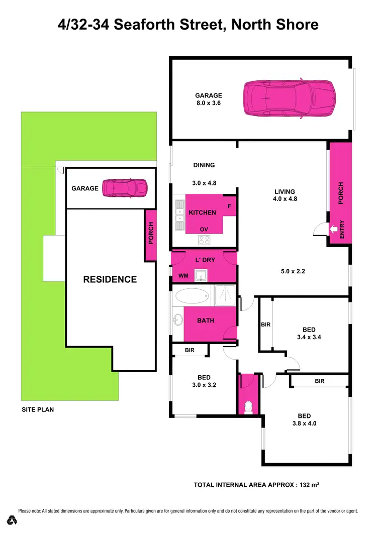Floorplan of Homely house listing, 4/32-34 Seaforth Street, North Shore VIC 3214