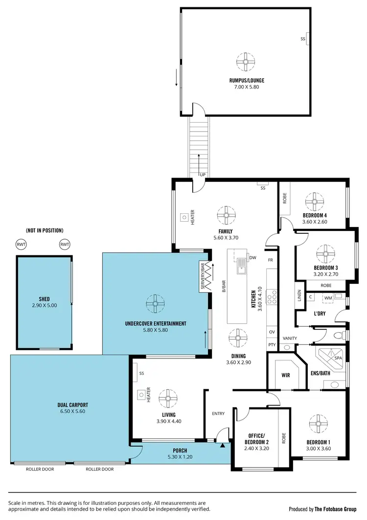 Floorplan of Homely house listing, 1 Pritchard Court, Flagstaff Hill SA 5159