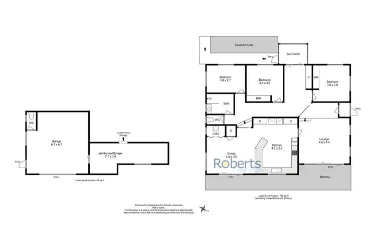 Floorplan of Homely house listing, 2 Maple Court, Ulverstone TAS 7315