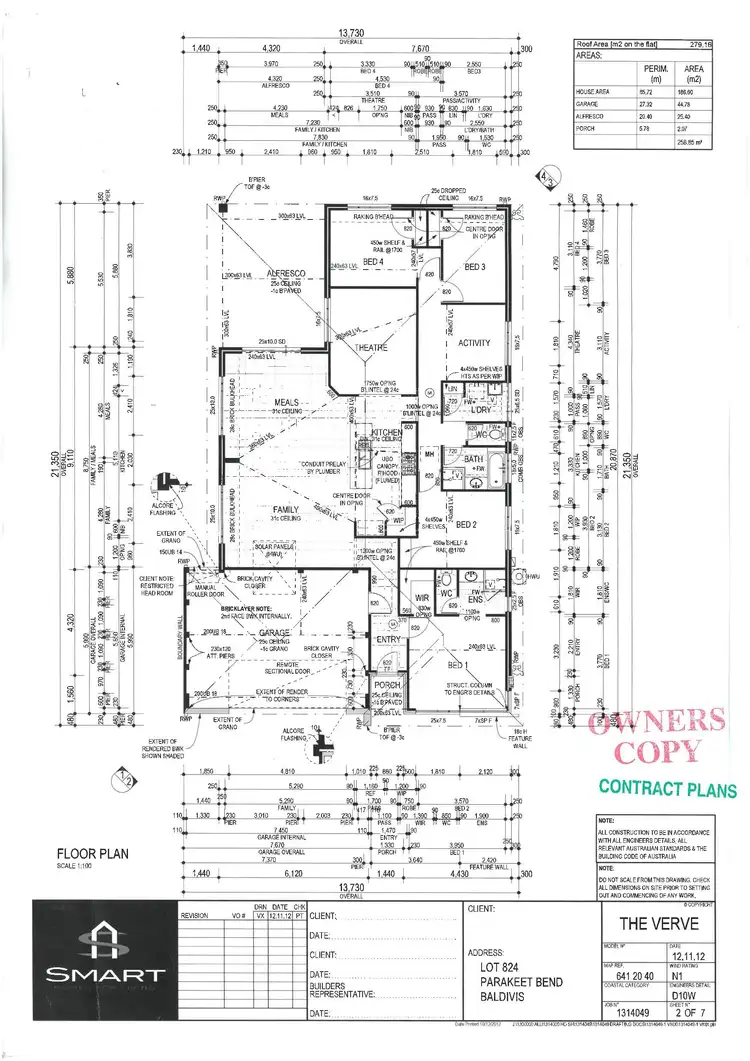 Floorplan of Homely house listing, 15 Parakeet Bend, Baldivis WA 6171
