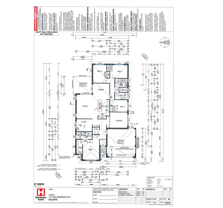Floorplan of Homely house listing, 8 Jennings Way, Baldivis WA 6171