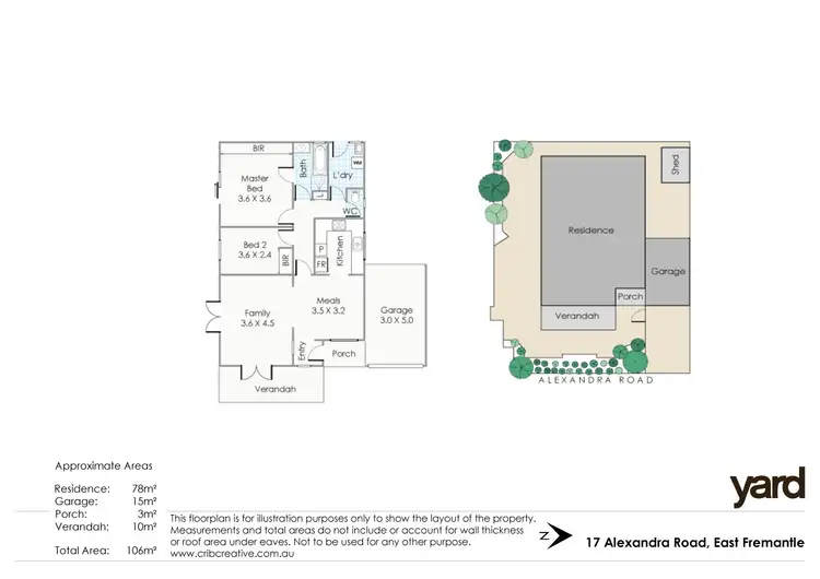 Floorplan of Homely house listing, 17 Alexandra Road, East Fremantle WA 6158