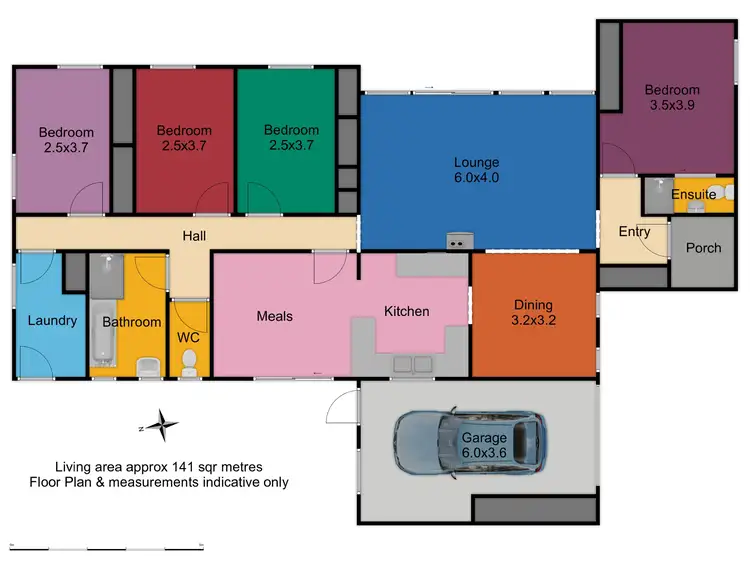Floorplan of Homely house listing, 719/45 Keithian Place, Orange NSW 2800