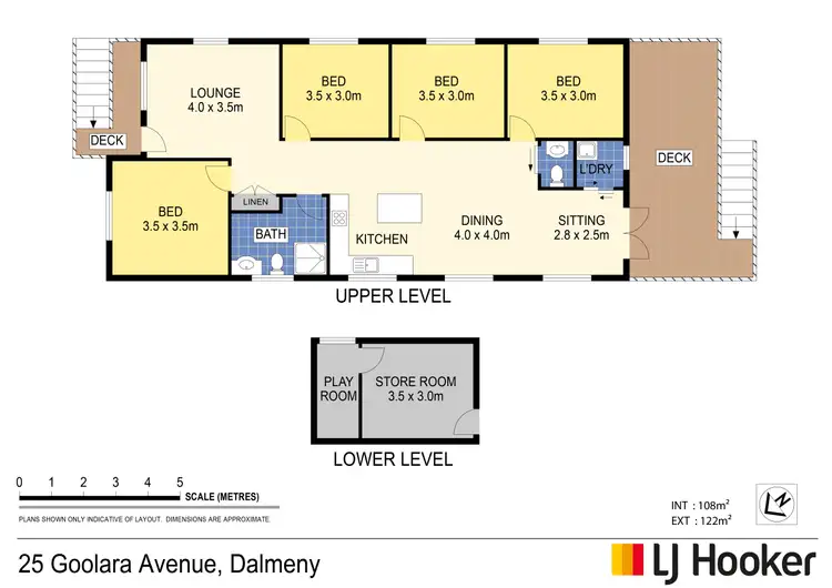 Floorplan of Homely house listing, 25 Goolara Avenue, Dalmeny NSW 2546