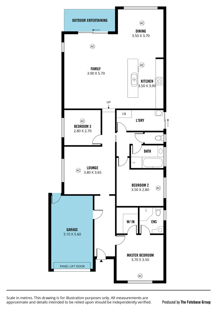 Floorplan of Homely house listing, 61 Prow Drive, Seaford Meadows SA 5169