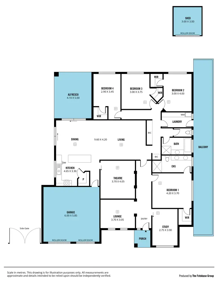 Floorplan of Homely house listing, 15 Mews Way, Coromandel Valley SA 5051