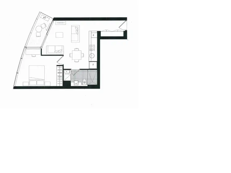 Floorplan of Homely apartment listing, 2210/231 Harbour Esplanade, Docklands VIC 3008