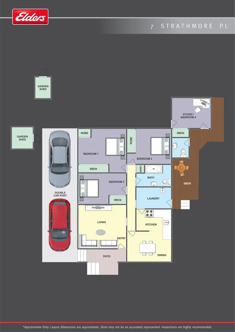 Floorplan of Homely house listing, 7 Strathmore Place, Taree NSW 2430