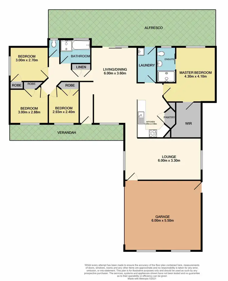 Floorplan of Homely house listing, 34 Brigantine Street, Rutherford NSW 2320