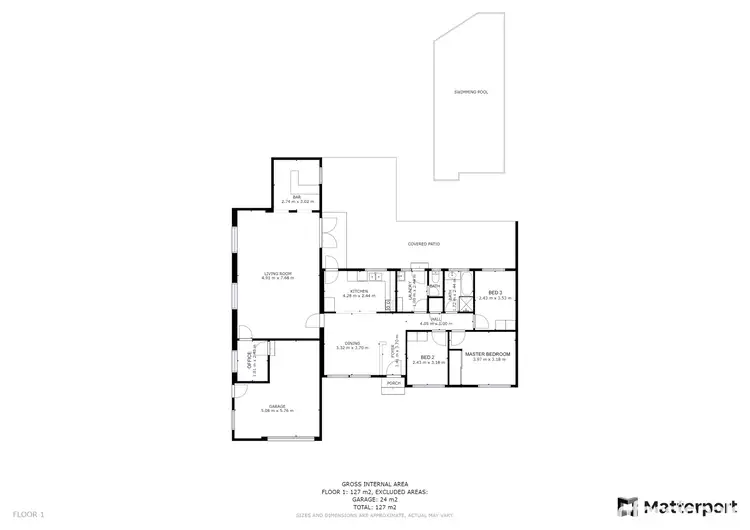 Floorplan of Homely house listing, 12 Lorenzo Street, Thornlie WA 6108