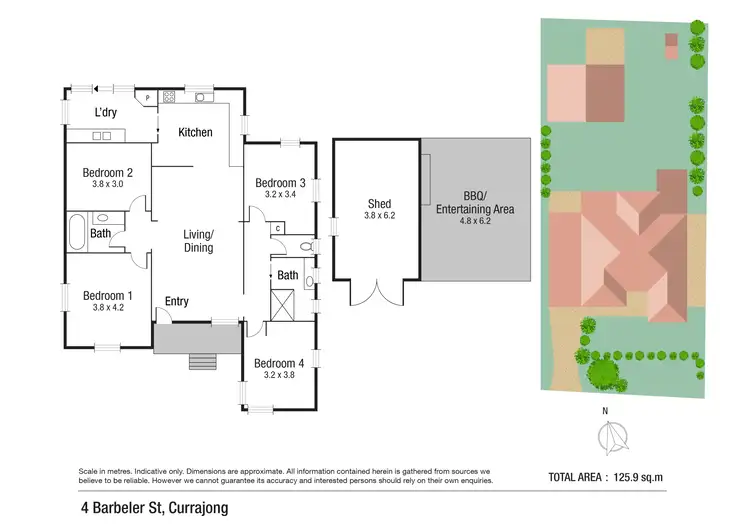 Floorplan of Homely house listing, 4 Barbeler Street, Currajong QLD 4812
