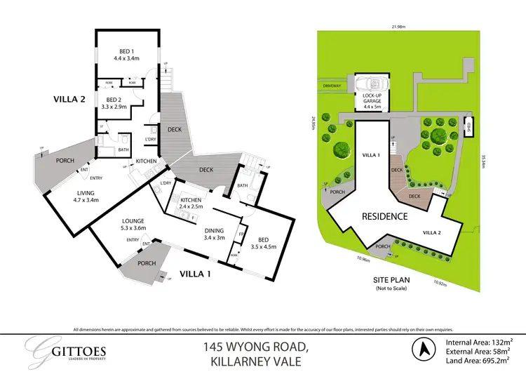 Floorplan of Homely house listing, 145 Wyong Road, Killarney Vale NSW 2261