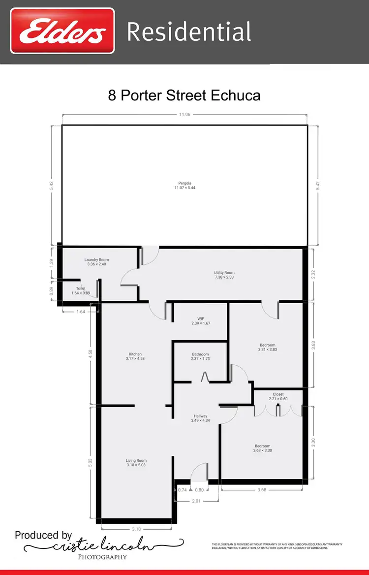 Floorplan of Homely house listing, 8 Porter Street, Moama NSW 2731
