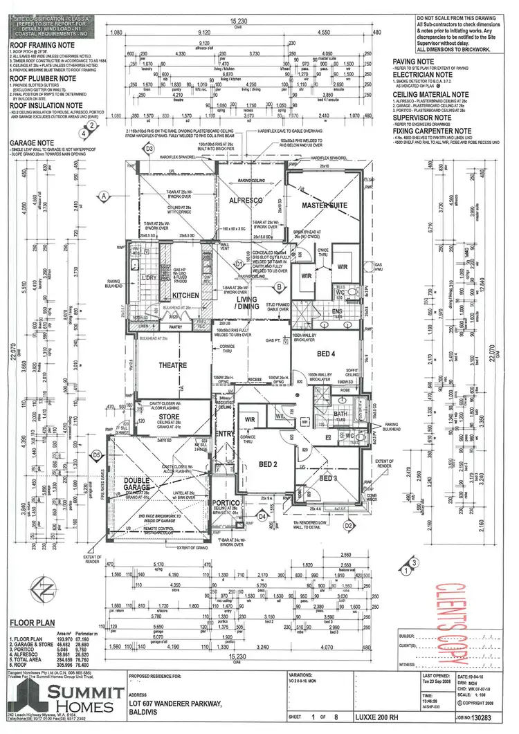 Floorplan of Homely house listing, 46 Wanderer Parkway, Baldivis WA 6171