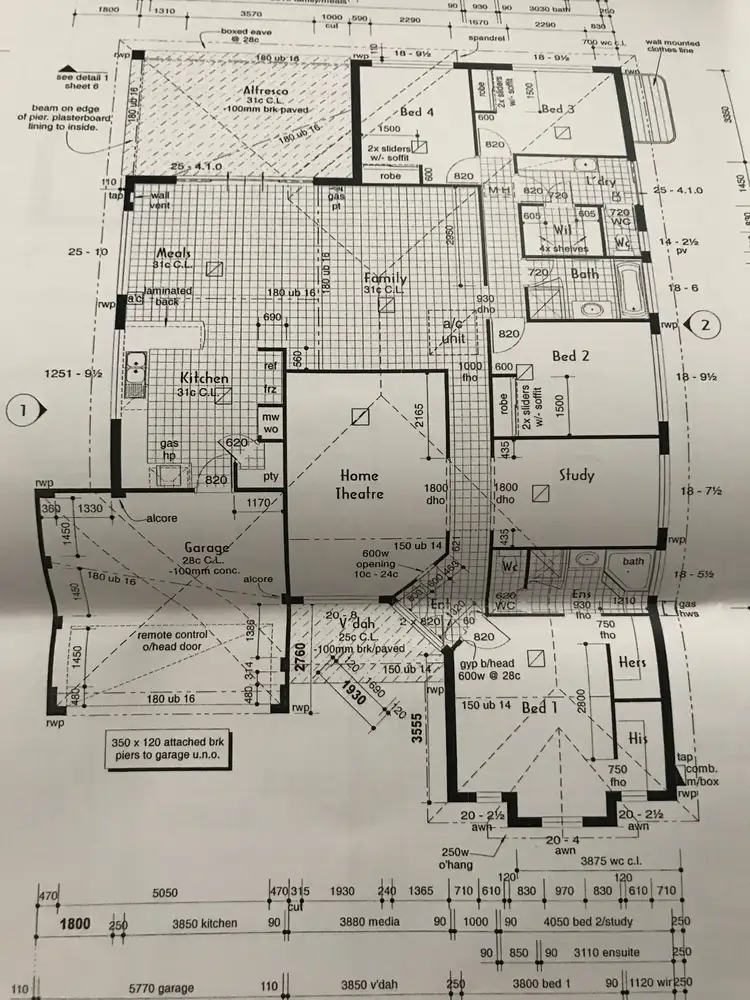 Floorplan of Homely house listing, 5 Usher Meander, Baldivis WA 6171
