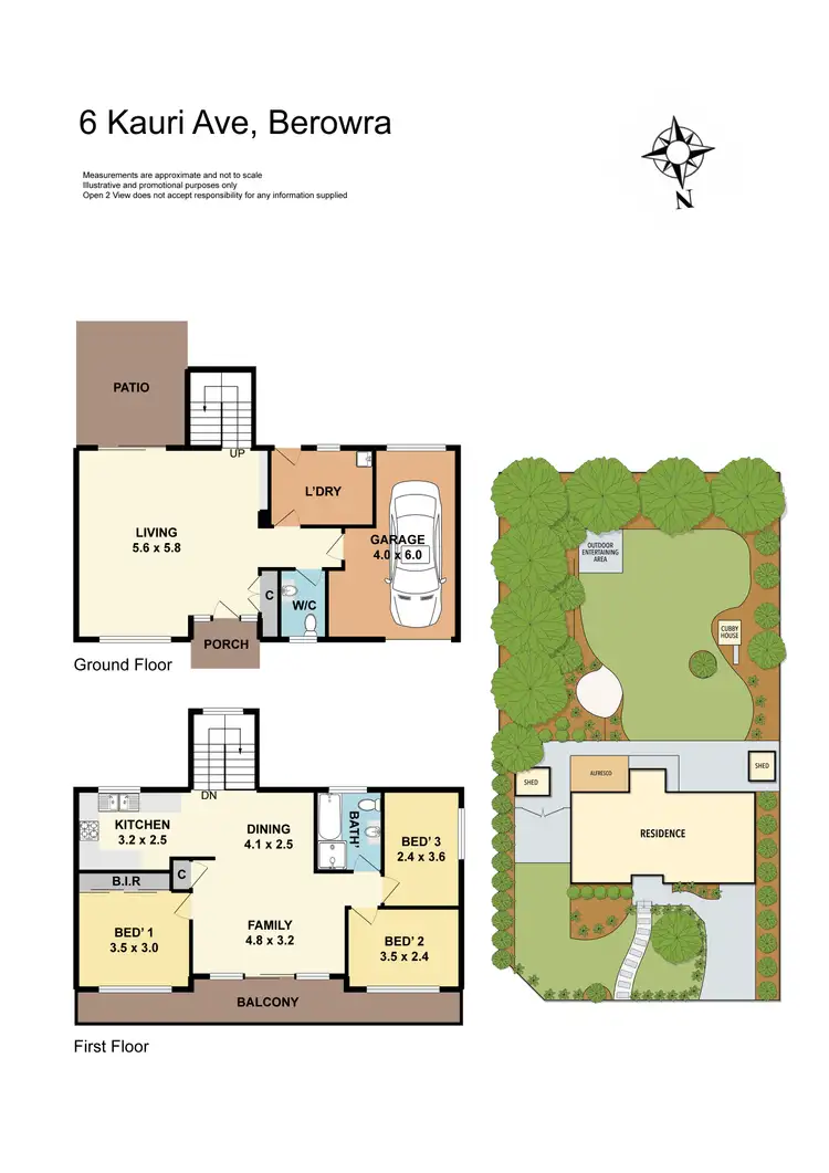 Floorplan of Homely house listing, 6 Kauri Avenue, Berowra NSW 2081