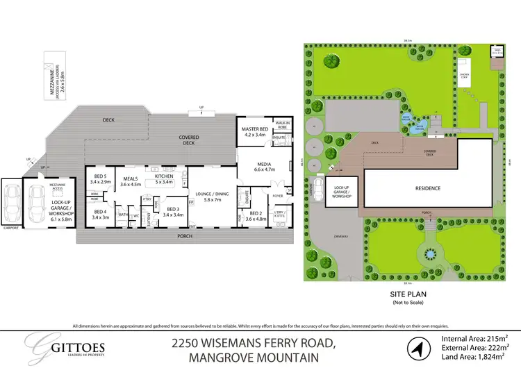 Floorplan of Homely house listing, 2250 Wisemans Ferry Road, Mangrove Mountain NSW 2250