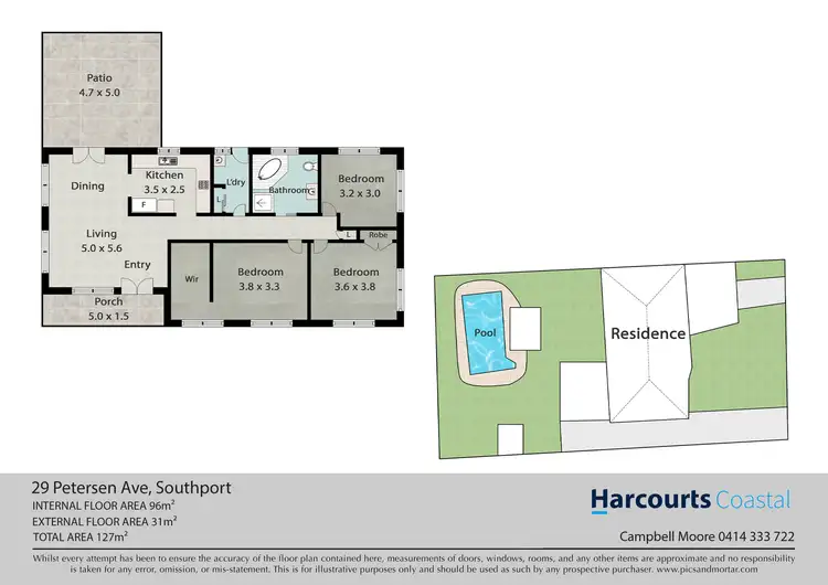 Floorplan of Homely house listing, 29 Petersen Avenue, Southport QLD 4215