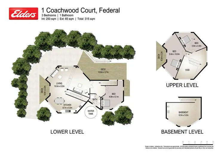 Floorplan of Homely house listing, 1 COACHWOOD COURT, Federal NSW 2480
