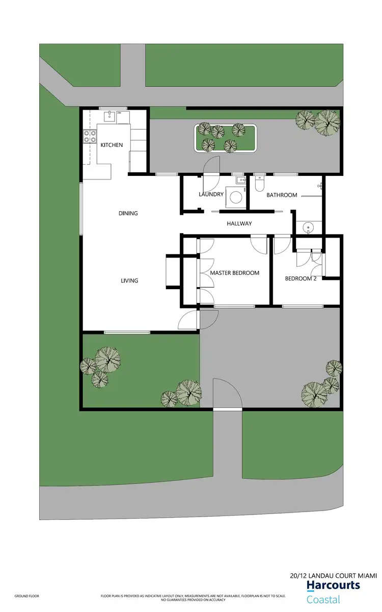 Floorplan of Homely house listing, 20/12 Landau Court, Miami QLD 4220