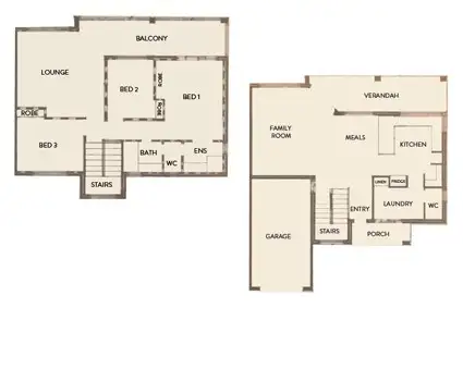 Floorplan of Homely semi-detached listing, 2/12 Quamby Court, Silver Sands WA 6210