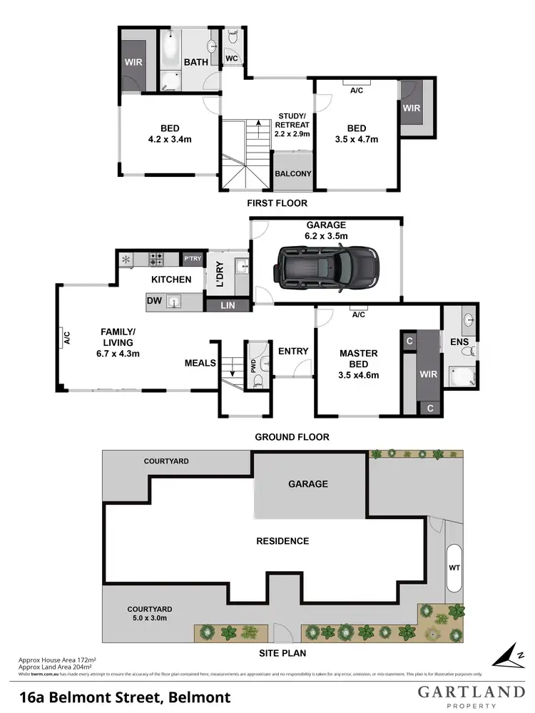 Floorplan of Homely house listing, 16A Belmont Street, Belmont VIC 3216