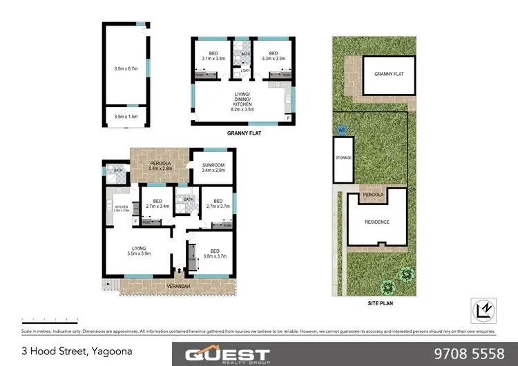 Floorplan of Homely house listing, 3 Hood Street, Yagoona NSW 2199