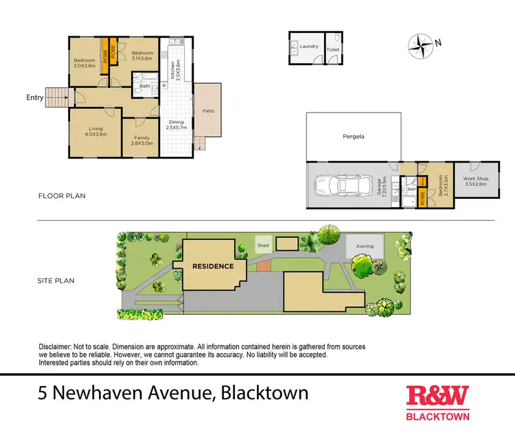 Floorplan of Homely house listing, 5 Newhaven Avenue, Blacktown NSW 2148