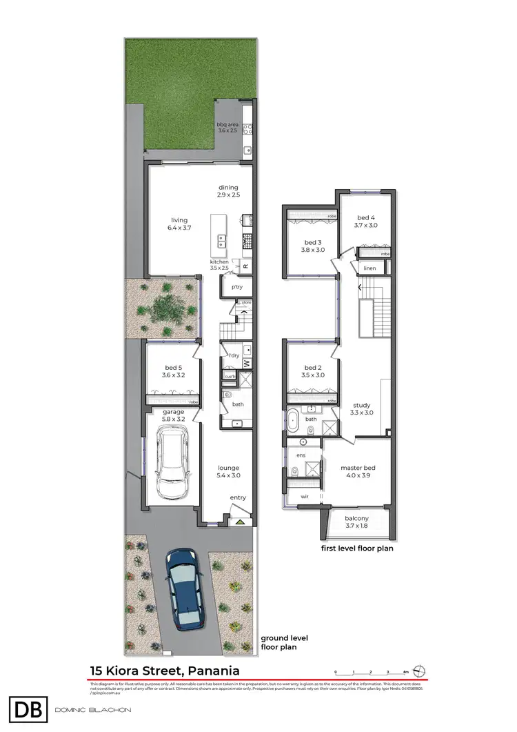 Floorplan of Homely semi-detached listing, 15 Kiora Street, Panania NSW 2213