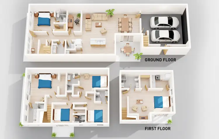 Floorplan of Homely house listing, 17 Bay Street, Caroline Springs VIC 3023