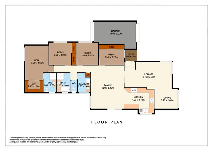 Floorplan of Homely house listing, 10 Birgitte Crescent, Cecil Hills NSW 2171