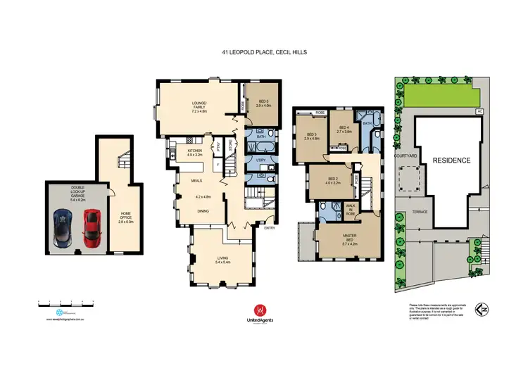 Floorplan of Homely house listing, 41 Leopold Place, Cecil Hills NSW 2171
