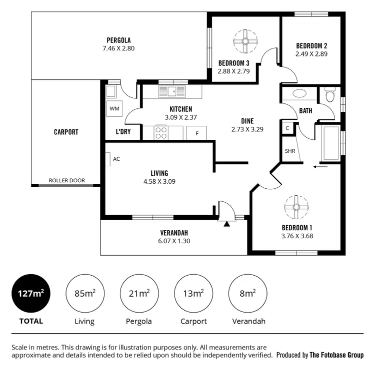 Floorplan of Homely house listing, 17A Hughes Street, Mount Barker SA 5251