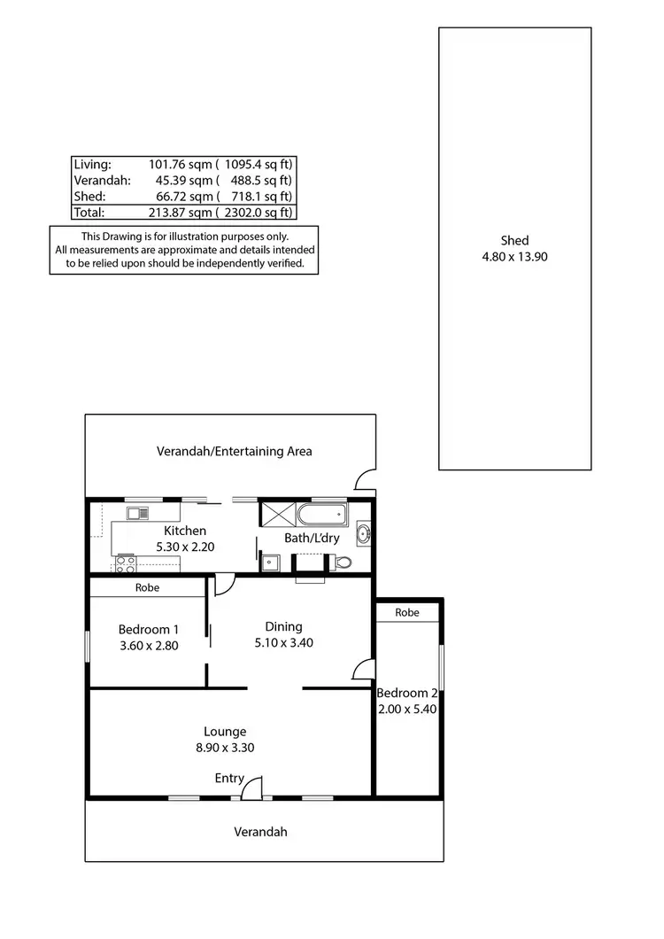 Floorplan of Homely house listing, 8 Spencer St, Port Augusta SA 5700