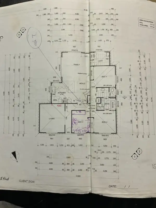 Floorplan of Homely house listing, 13 -15 Benjamin Rd, Poonindie SA 5607